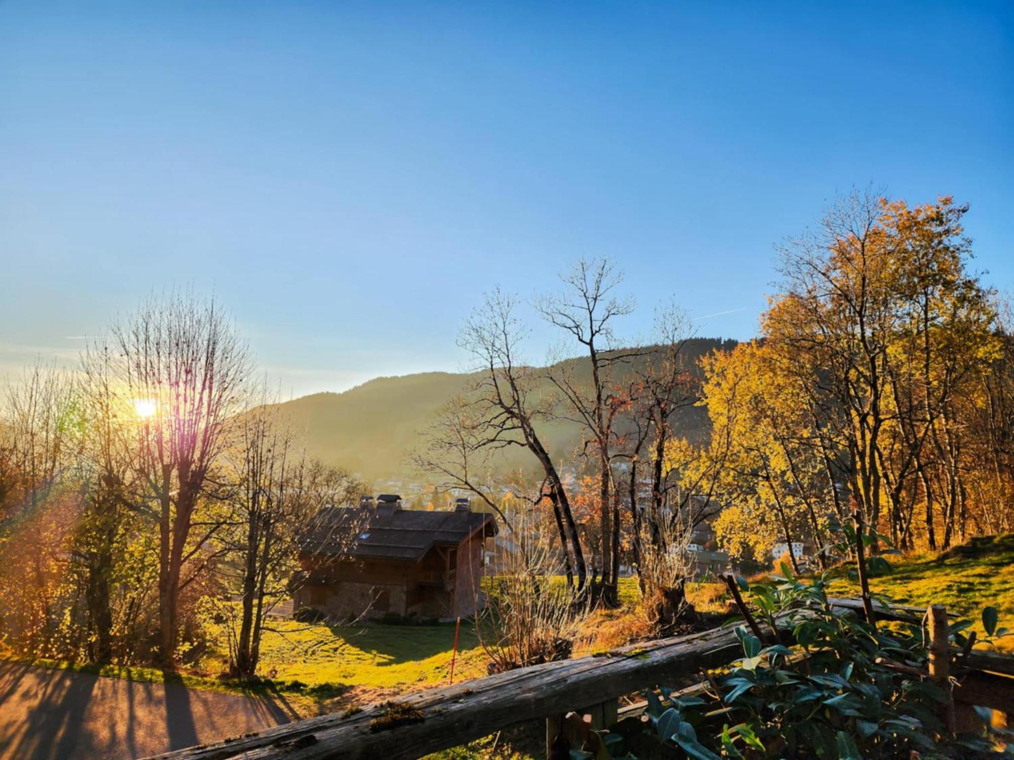 Logement A Megeve Avec Jardin Екстер'єр фото
